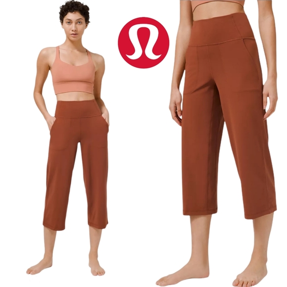 lululemon athletica Pants - [NEW] Lululemon Align Wide Leg Crop 23" Leggings